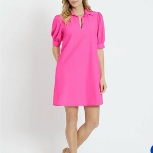 NWT JUDE CONNALLY EMERSON DRESS - SPRING PINK size XS - Made in USA - vacation